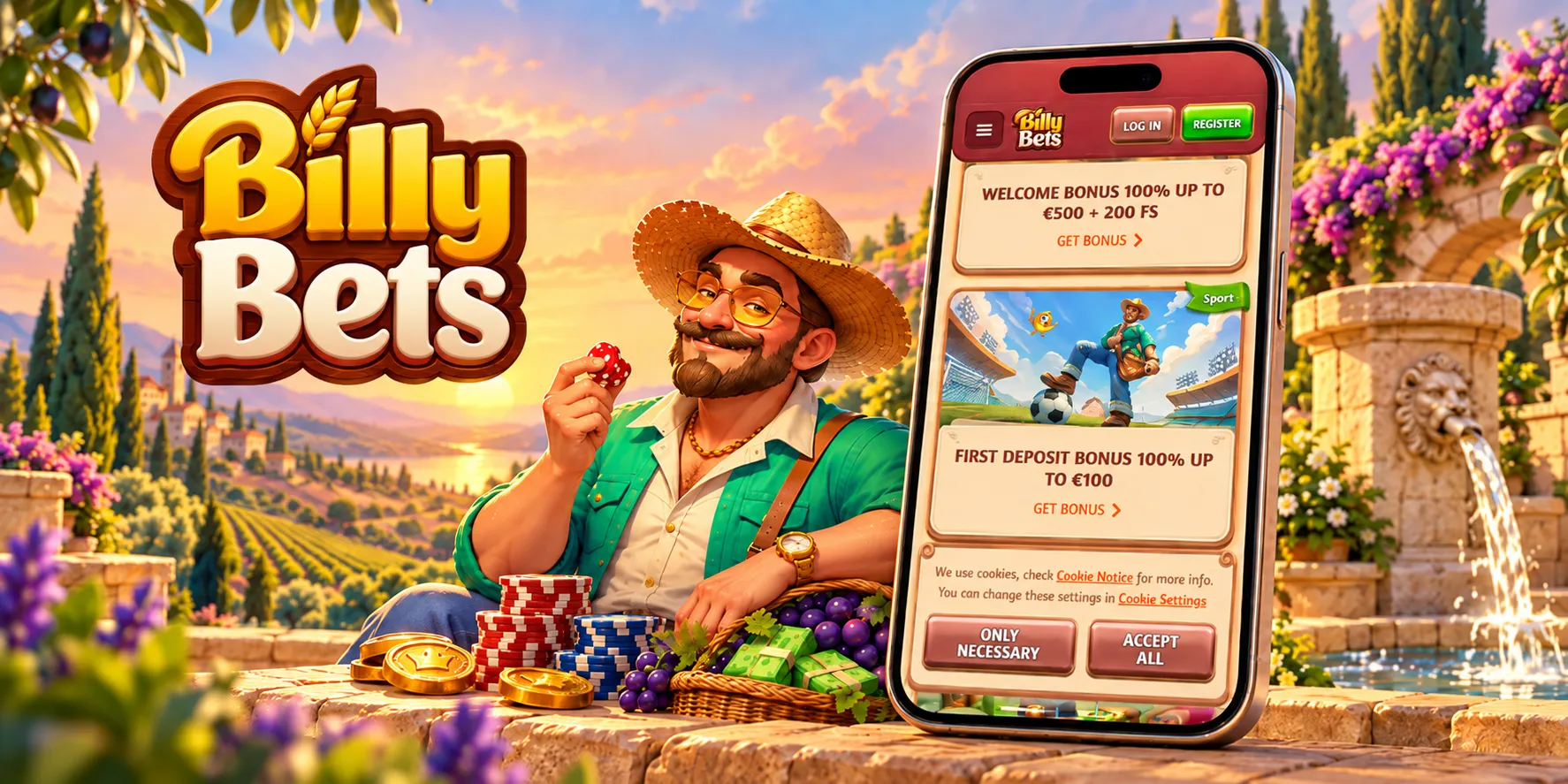 BillyBets Casino App-Screenshot